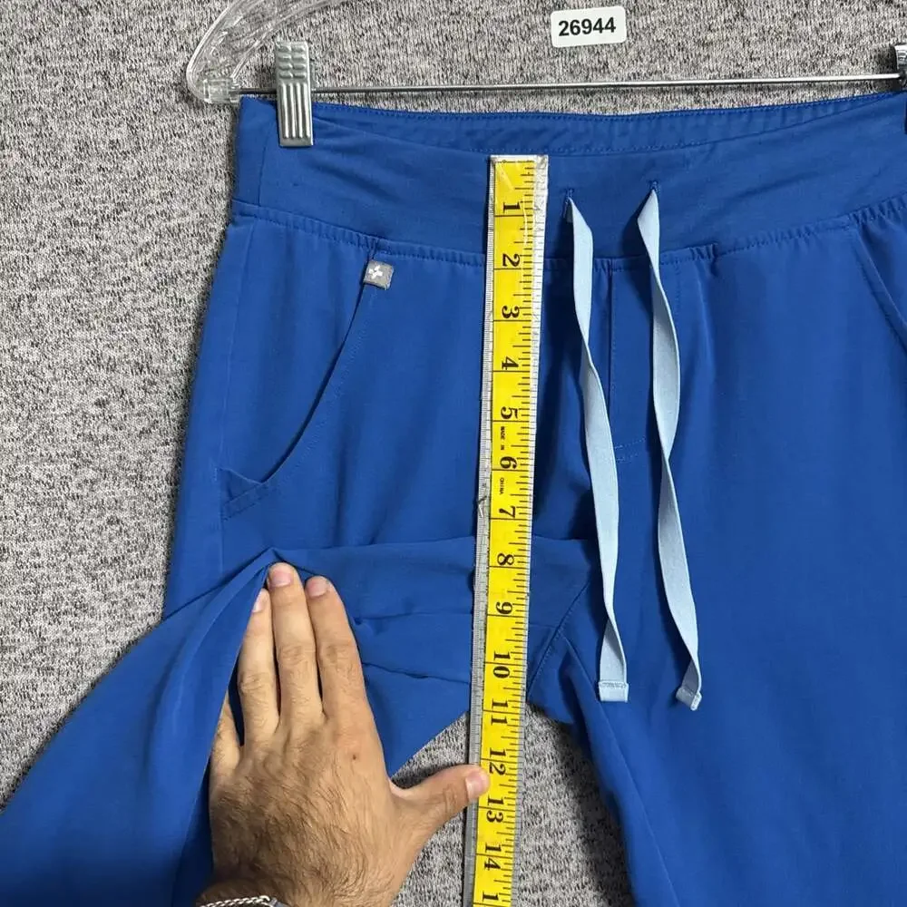 Figs Women’s Size Small Tall 1366 Blue Zamora Jogger Scrub Pants